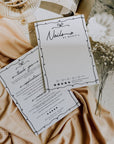 Press On Nail Backing Card Canva Template | Whimsical Coquette | Thea - Trendy Fox Studio