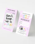 Refer A Friend Discount Card Canva Template | Colorful Rainbow | Lulu - Trendy Fox Studio