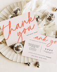 Business Thank You Card Canva Template | Elegant Boho | Inez - Trendy Fox Studio