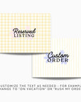 Etsy Shop Kit Canva Template | Preppy Cottagecore Etsy Banner, Listing Photos, Icon | Yara - Trendy Fox Studio