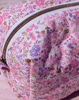 Carry-All Boxy Pouch | Ditzy Pink Floral