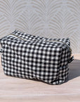 Carry - All Boxy Pouch | Black Gingham - Trendy Fox Studio