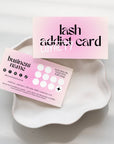 Loyalty Card Canva Template | Aesthetic Discount Card for Lash or Beauty Business | Opal - Trendy Fox Studio