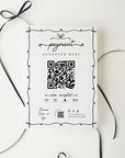 Scan to Pay Sign Canva Template | 1 QR Code | Whimsical Coquette | Thea - Trendy Fox Studio