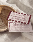 Refer A Friend Discount Card Canva Template | Elegant Old Money | Lorna - Trendy Fox Studio