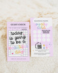 Loyalty Card Canva Template | Colorful Rainbow | Lulu - Trendy Fox Studio
