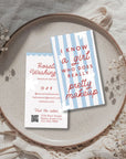 Beauty Business Card Canva Template | Preppy Cottagecore | Margot - Trendy Fox Studio