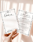 Press On Nail Backing Card Canva Template | Whimsical Coquette | Thea - Trendy Fox Studio