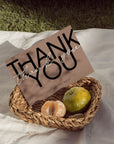 Business Thank You Card Canva Template | Modern Editorial | Lyra - Trendy Fox Studio