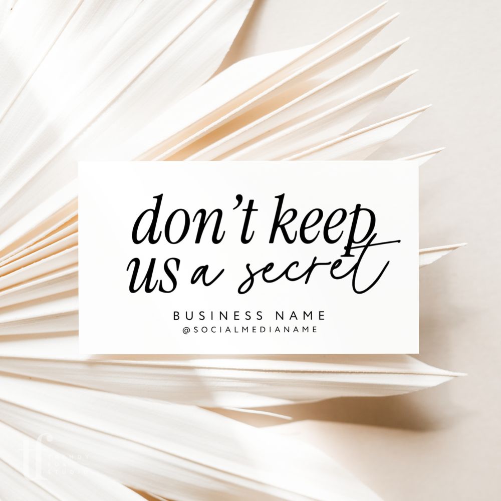 Refer A Friend Discount Card Canva Template | Modern Boho | Inez - Trendy Fox Studio