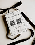 Scan to Pay Sign Canva Template | 2 QR Code | Whimsical Coquette | Thea - Trendy Fox Studio