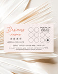 Loyalty Card Canva Template | Facial Rewards Card for Aestheticians | Inez - Trendy Fox Studio