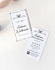 Business Card Canva Template | Whimsical Coquette | Thea