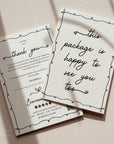 Business Thank You Card Canva Template | Whimsical Coquette | Thea - Trendy Fox Studio