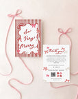 Christmas Business Thank You Card Canva Template | Vintage Coquette - Trendy Fox Studio