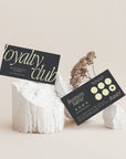 Loyalty Card Canva Template | Luxe Black | Nysa - Trendy Fox Studio