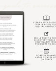 Etsy Shop Planner for Digital Products - Trendy Fox Studio