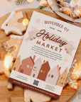 Christmas Craft Fair Event Flyer Canva Template - Trendy Fox Studio