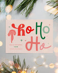 Christmas Business Thank You Card Canva Template | Quirky & Fun Holiday Insert - Trendy Fox Studio
