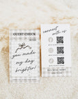 Social Media Connect with Us QR Code Business Card Canva Template | Lula - Trendy Fox Studio
