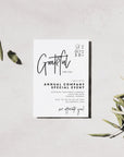Company Party Business Invitation Canva Template | Dusk - Trendy Fox Studio