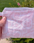 Mini Wallet | Pink Chinoiserie - Trendy Fox Studio