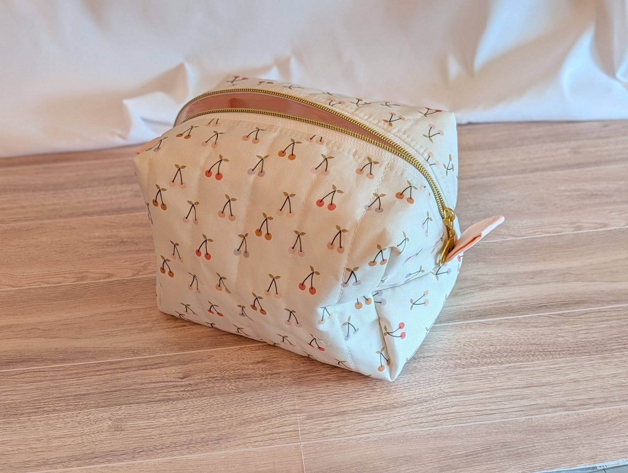 Carry - All Boxy Pouch | Pastel Rainbow Cherry - Trendy Fox Studio