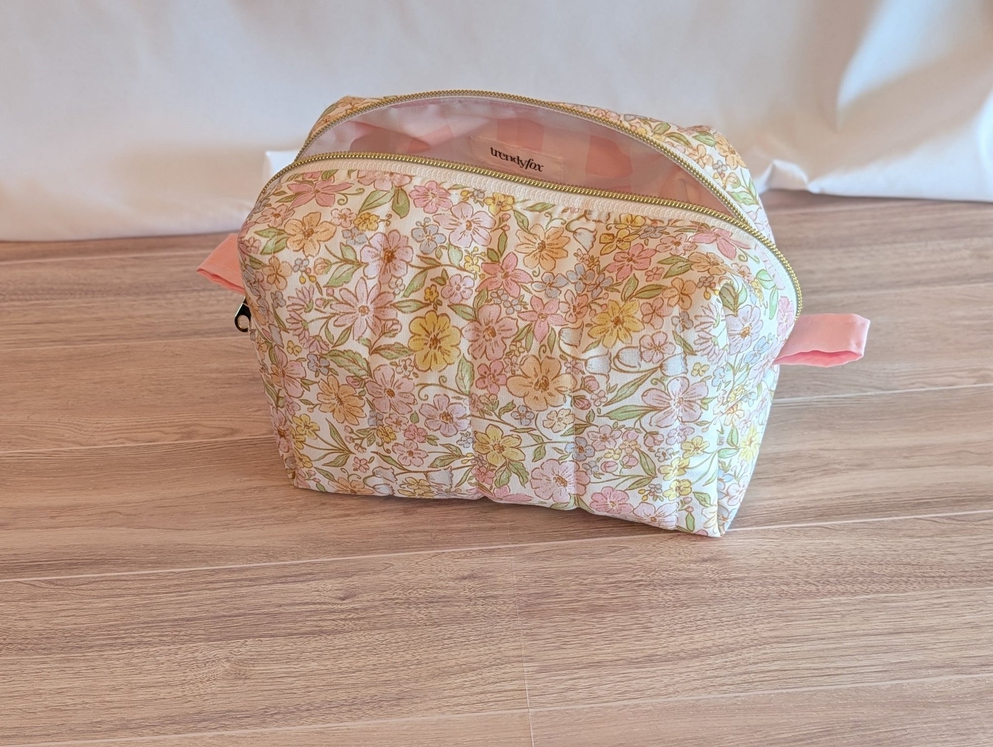 Carry - All Boxy Pouch | Spring Peony - Trendy Fox Studio