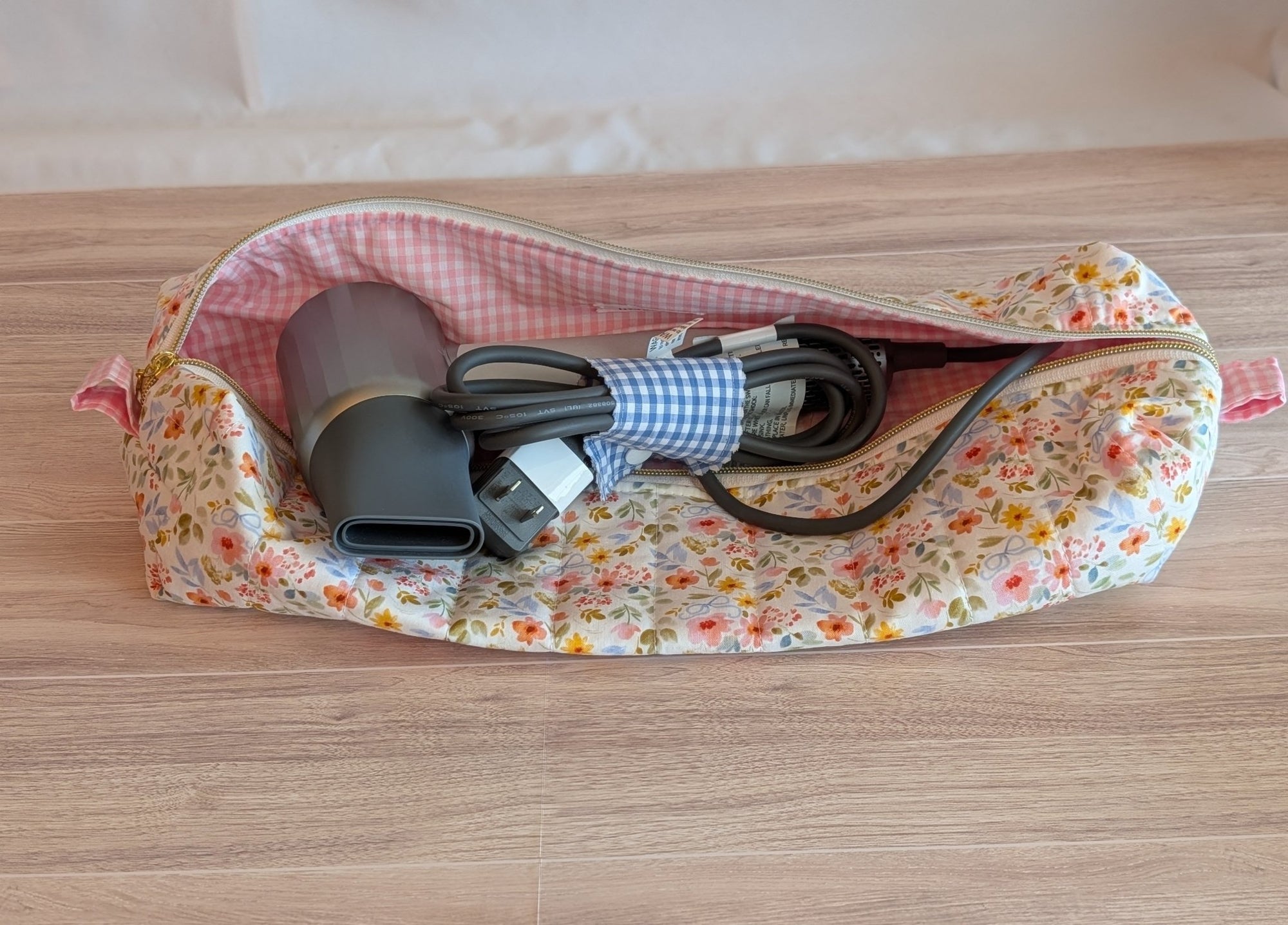 Hair Tool Pouch | Blossoms & Bows - Trendy Fox Studio