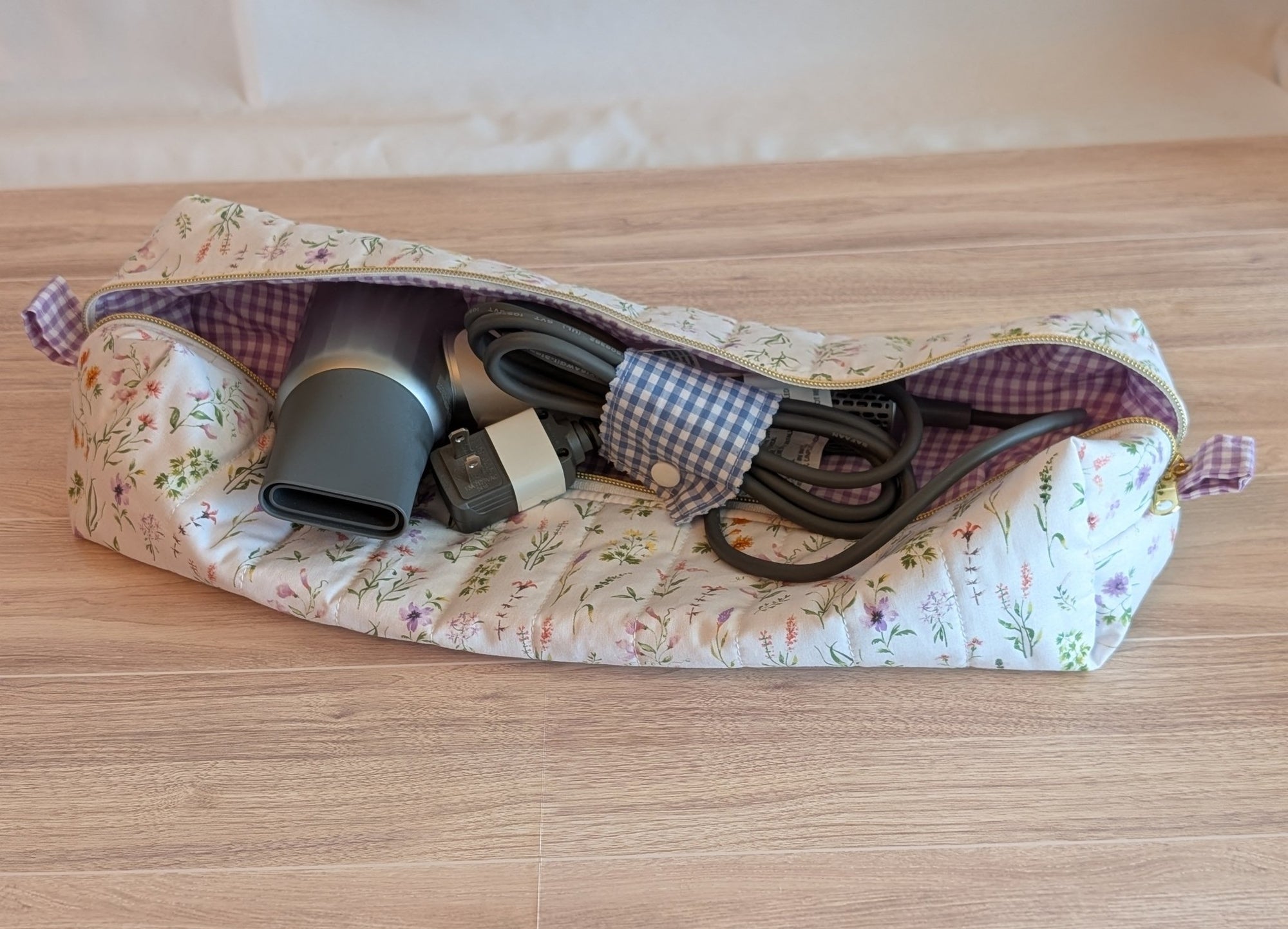 Hair Tool Pouch | Spring Wildflower - Trendy Fox Studio