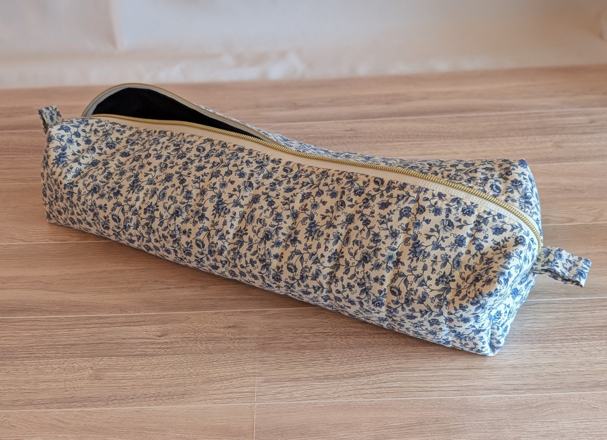 Hair Tool Pouch | Vintage Blue Floral - Trendy Fox Studio
