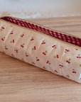 Hair Tool Pouch | Cherry Dots (White) - Trendy Fox Studio