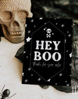 Gothic Halloween Business Thank You Card Canva Template - Trendy Fox Studio