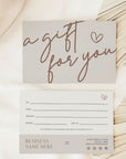 Boho Beige Gift Certificate Canva Template | Nora - Trendy Fox Studio