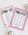 Bright Fun Price List & Scan to Pay Sign Canva Template | Brooks - Trendy Fox Studio