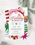 Christmas Pop - Up Event Flyer Canva Template | Kitsch Disco Christmas - Trendy Fox Studio