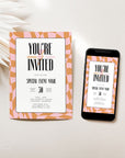 Cute & Fun Business Invitation Canva Template | Brooks - Trendy Fox Studio