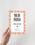 Cute & Fun Business Invitation Canva Template | Brooks - Trendy Fox Studio