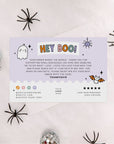 Cute Pastel Halloween Business Thank You Card Editable Canva Template - Trendy Fox Studio