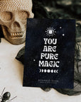 Gothic You Are Magic Celestial Business Thank You Card Canva Template - Trendy Fox Studio