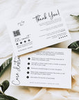 Luxe Soap Care Card with QR Code, Business Thank You Canva Template | Rylee - Trendy Fox Studio