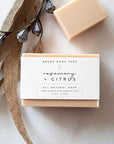 Minimalist Soap Bar Wrap Band Label Canva Template - Trendy Fox Studio