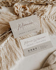 Modern Boho Business Card Canva Template | Nora - Trendy Fox Studio