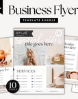 Modern Business Flyer Bundle Canva Template | Vera - Trendy Fox Studio