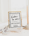 Raffle Enter to Win Sign Canva Template | Rose - Trendy Fox Studio