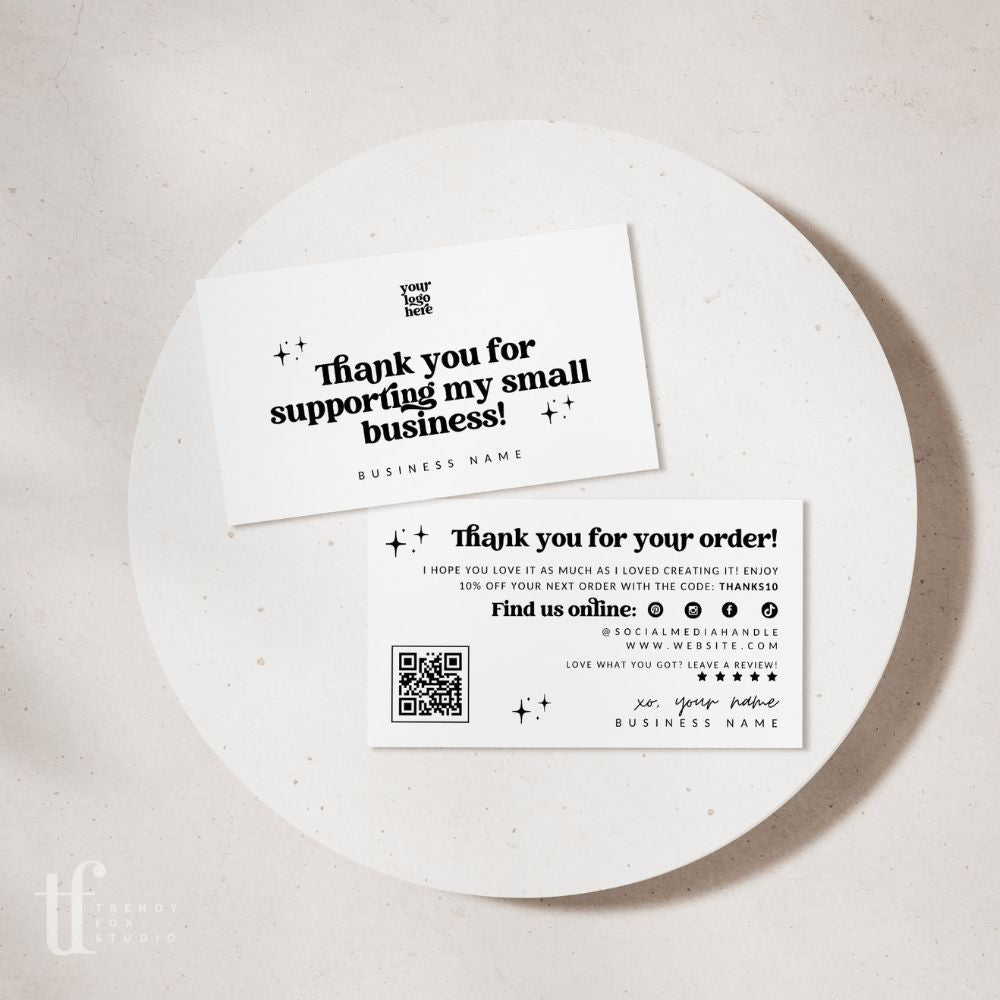 Mini Business Cards Template