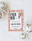 Retro Raffle Enter to Win Sign Canva Template | Brooks - Trendy Fox Studio