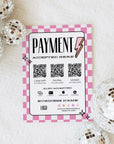 Scan to Pay Sign 3 QR Code Canva Template | Brooks - Trendy Fox Studio