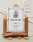 Whimsical Hand Drawn Business Invitation Canva Template | Rose - Trendy Fox Studio