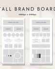 Brand and Mood Board Style Guide Canva Template - Trendy Fox Studio